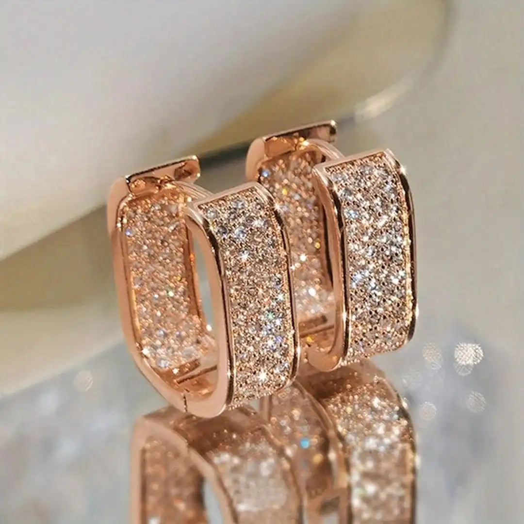 Pendientes aro huggie Pavelina – imagen 3