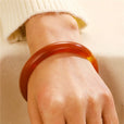 Pulsera acrílica semitransparente – imagen 6