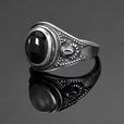 Anillo de sello de ónice negro – imagen 3