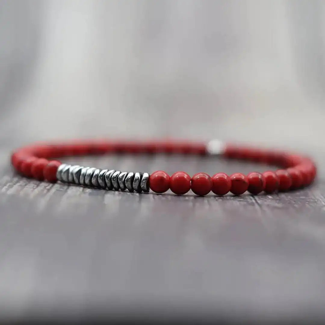 Pulsera atemporal de roca volcánica – imagen 7