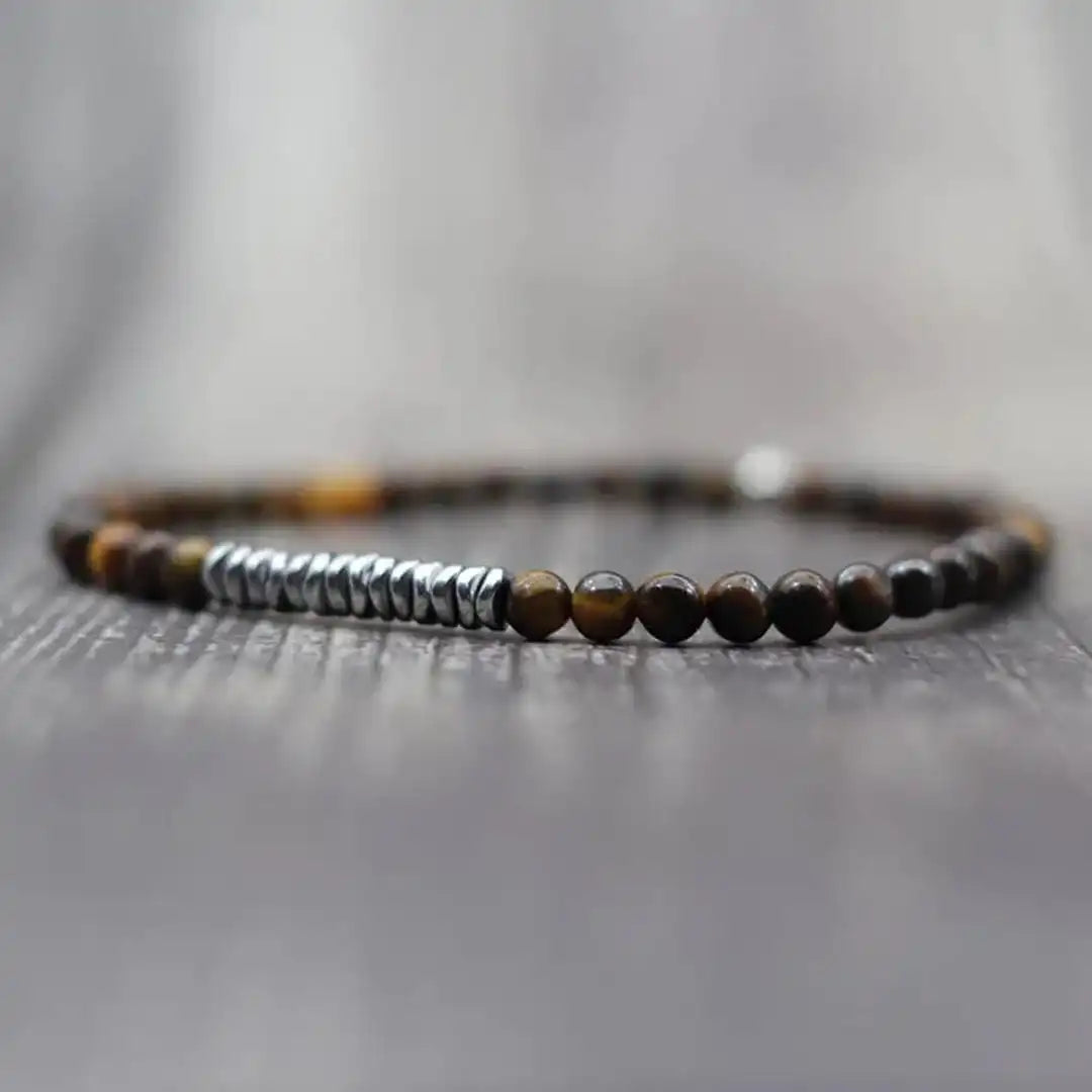 Pulsera atemporal de roca volcánica – imagen 4