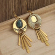 Pendientes largos bohemios retro – imagen 4