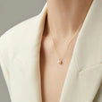 Collar con colgante de perla atemporal – imagen 3