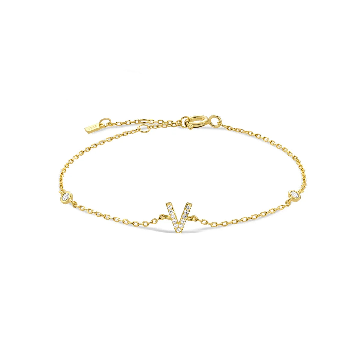 Pulsera inicial con aire de herencia – imagen 27