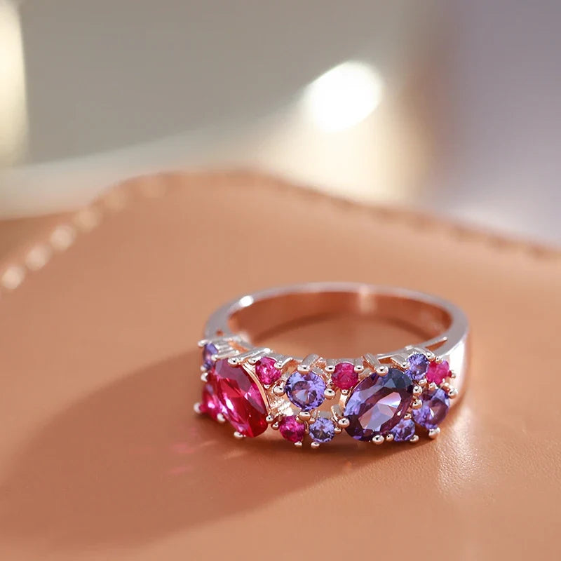 Anillo de racimo brillante y luminoso – imagen 2