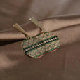 Pendientes bohemios pintados con strass – imagen 6
