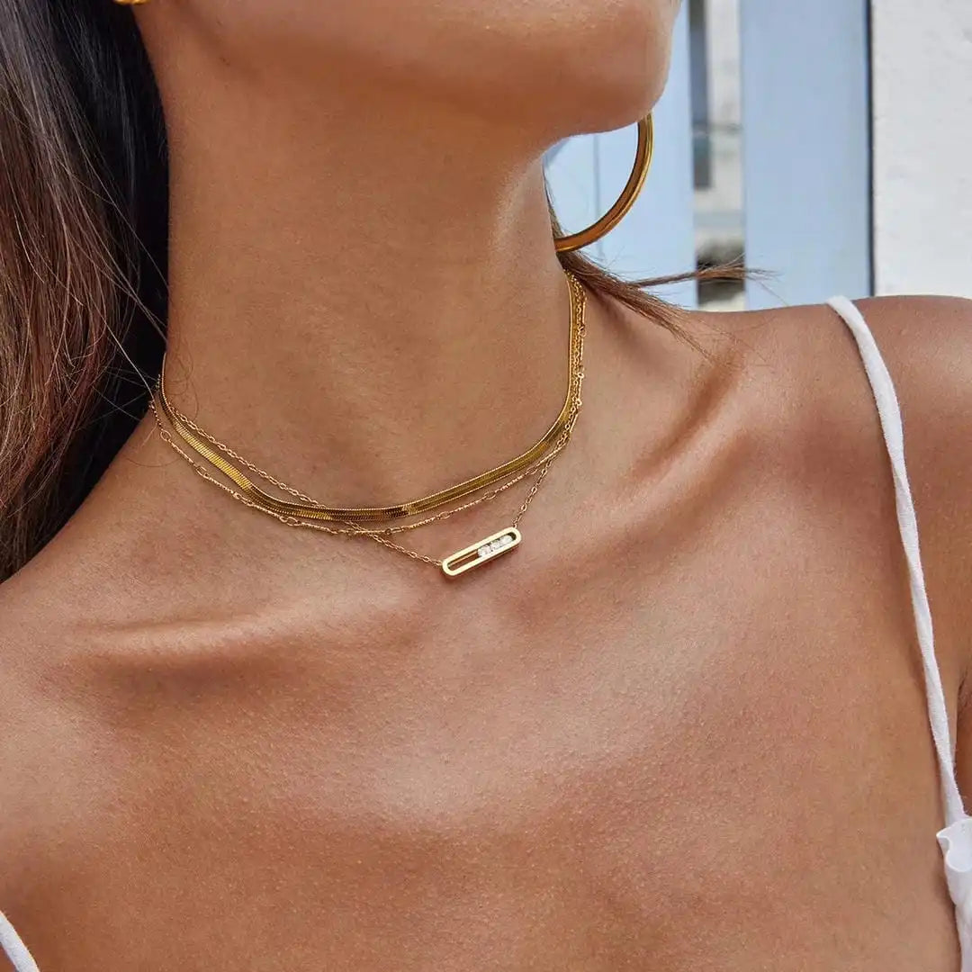 Colgante dorado escultural deslumbrante – imagen 5