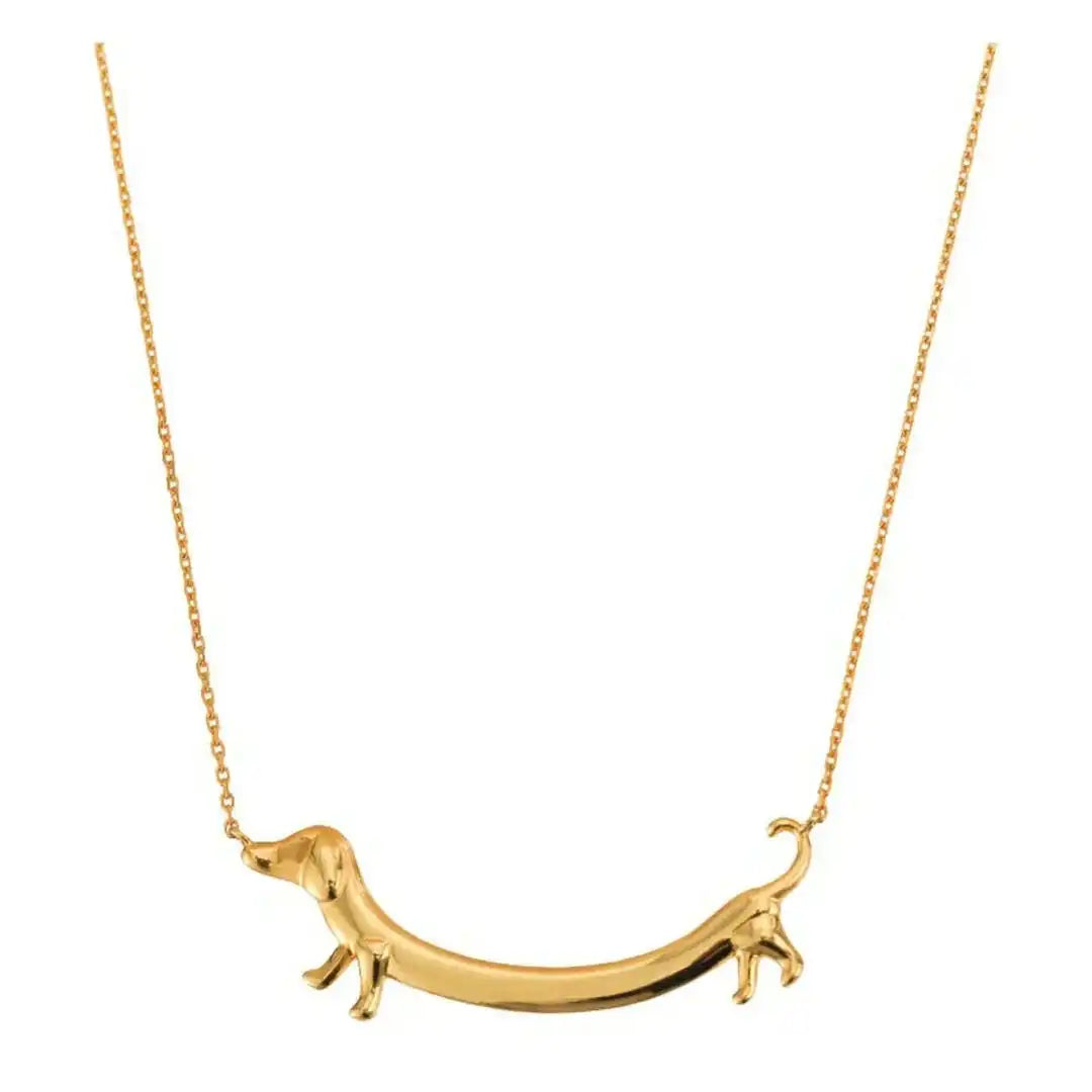 Collar con colgante de teckel – imagen 5