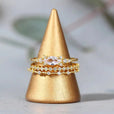 Set de anillos dorados Mila – imagen 2