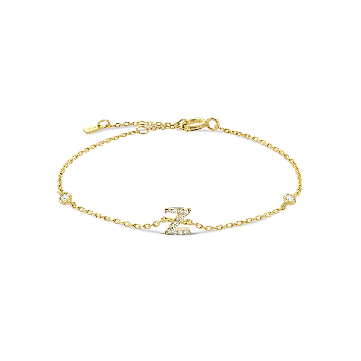 Pulsera inicial con aire de herencia – imagen 31