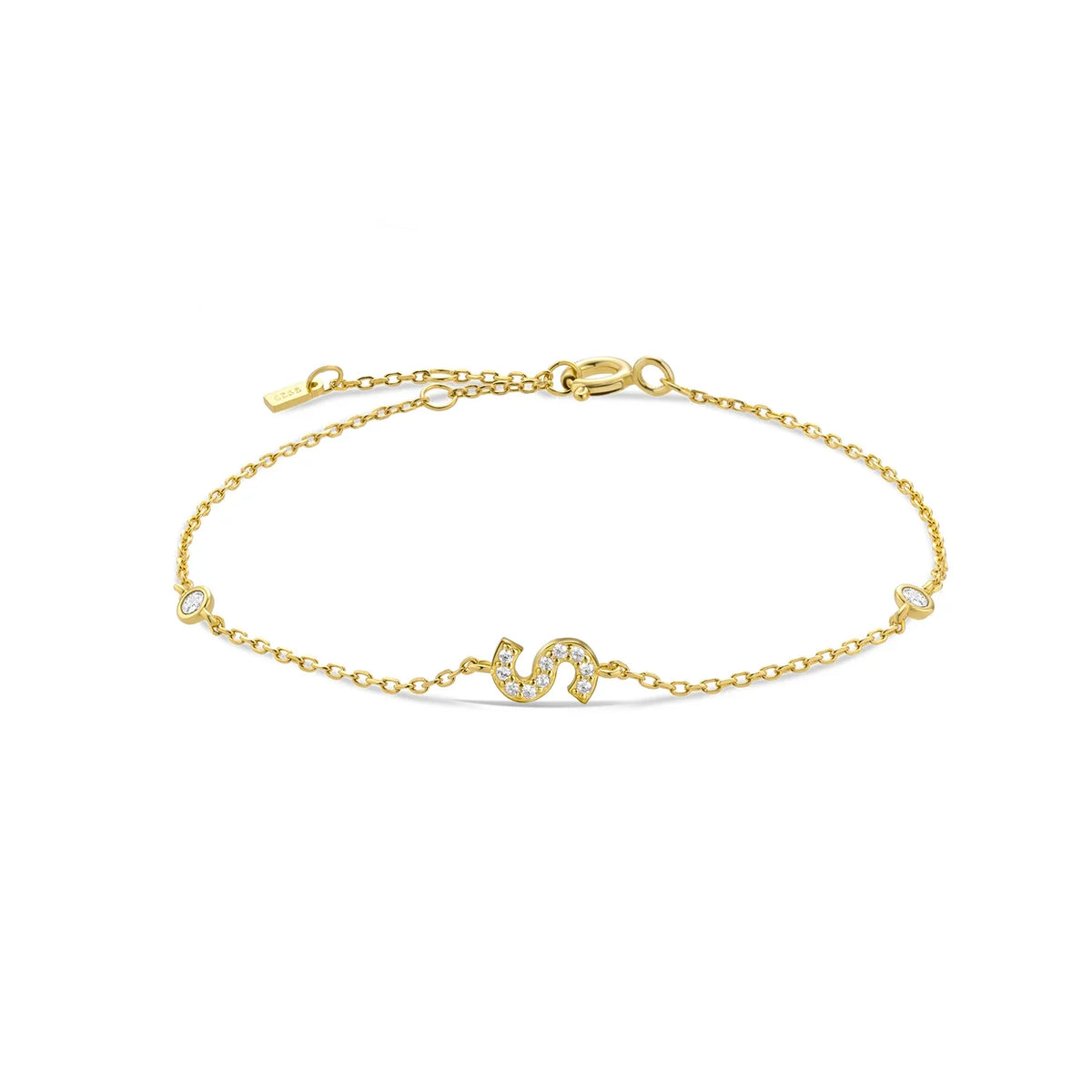 Pulsera inicial con aire de herencia – imagen 24