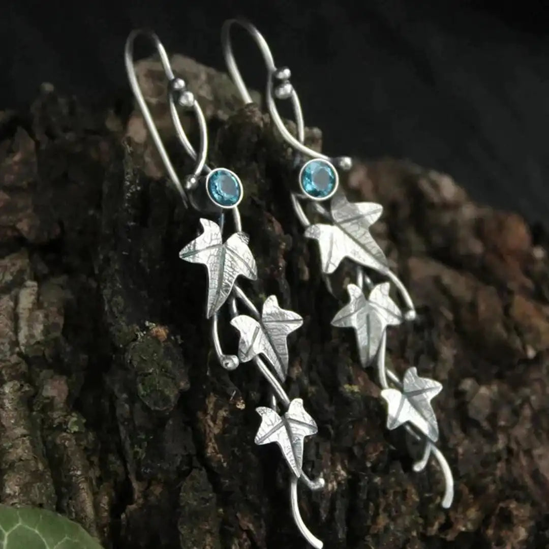 Pendientes vintage del elfo encantado