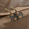 Pendientes bohemios pintados con strass – imagen 2