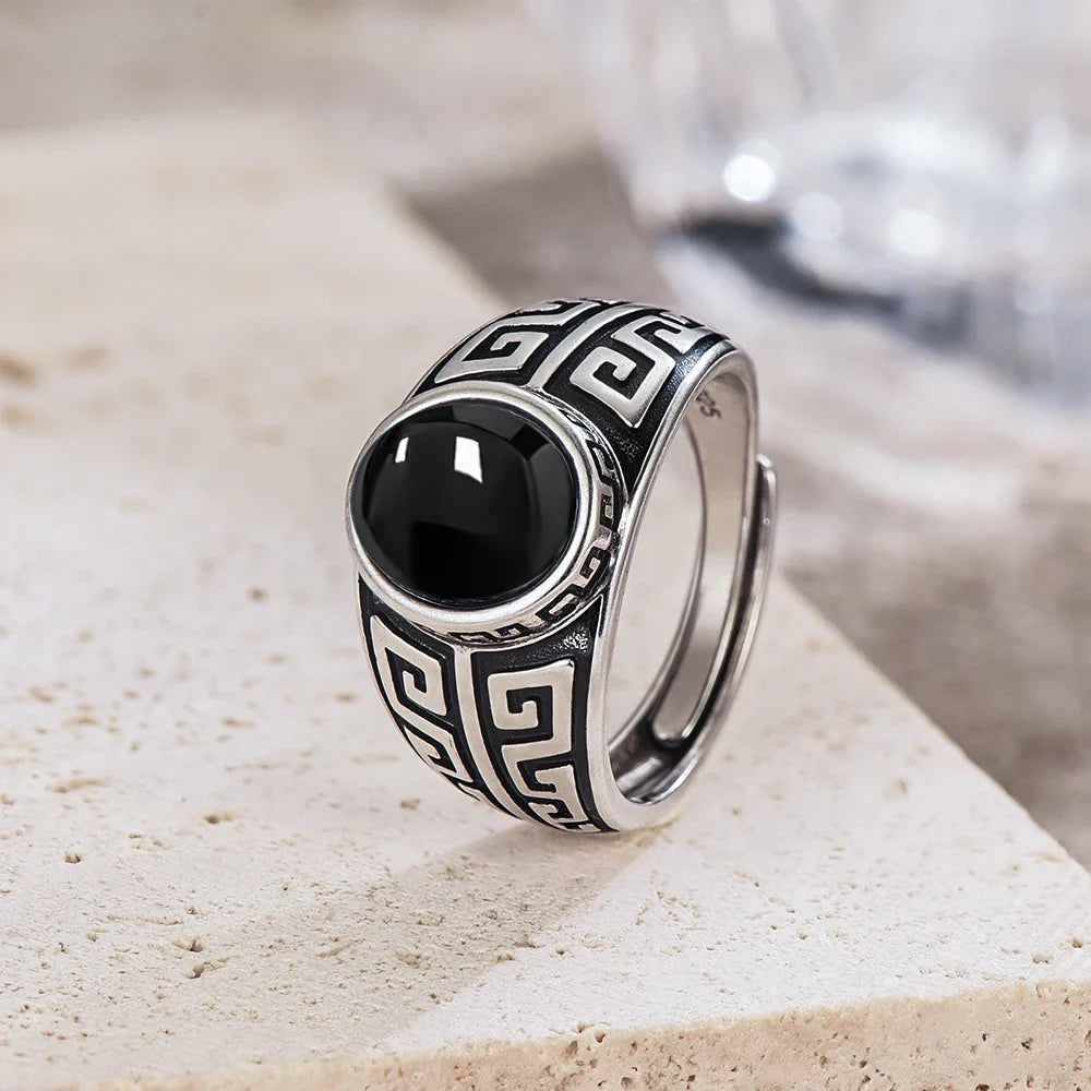 Anillo de plata con ojo de tigre – imagen 3