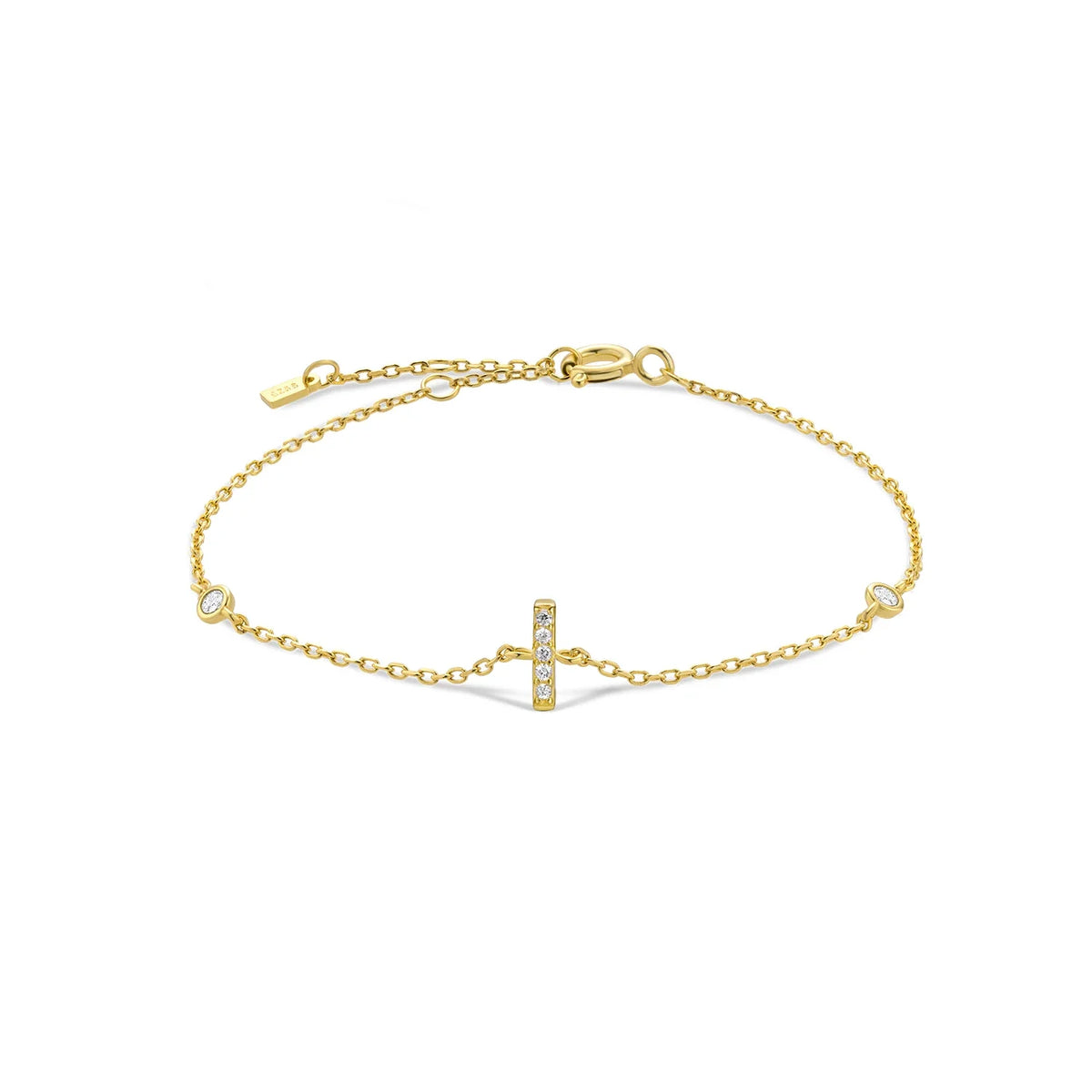 Pulsera inicial con aire de herencia – imagen 14