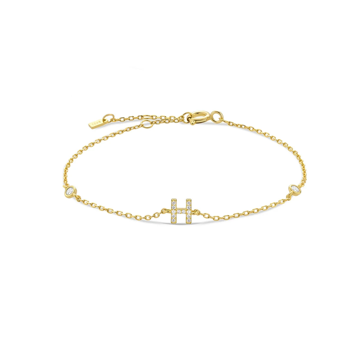 Pulsera inicial con aire de herencia – imagen 13