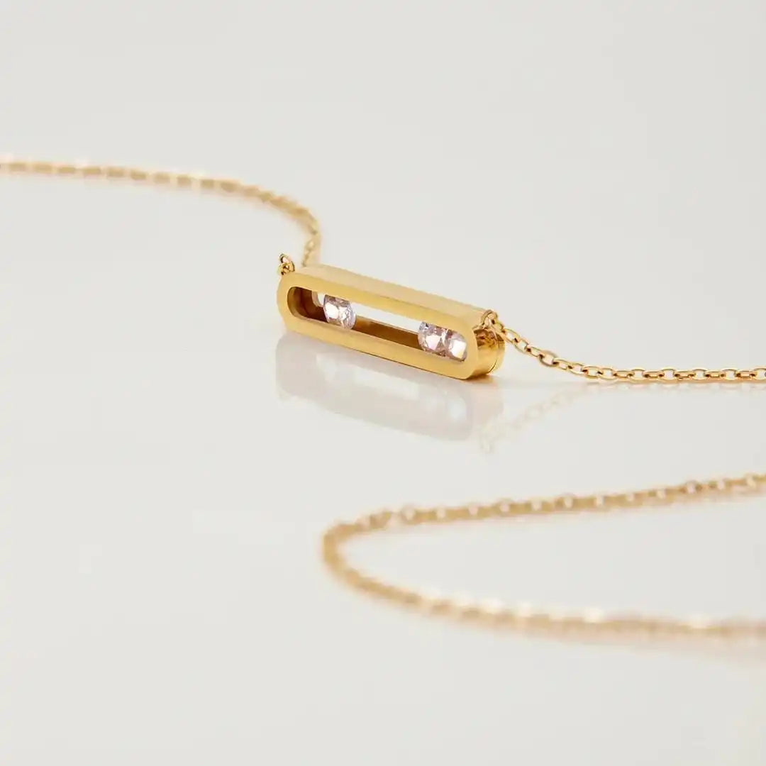 Colgante dorado escultural deslumbrante – imagen 2