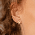 Pendientes Ray en oro o plata