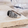 Anillo de plata con ojo de tigre – imagen 4