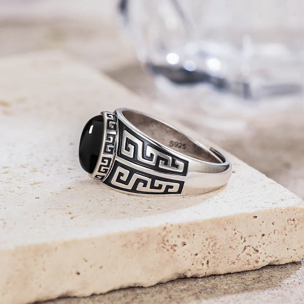 Anillo de plata con ojo de tigre – imagen 4