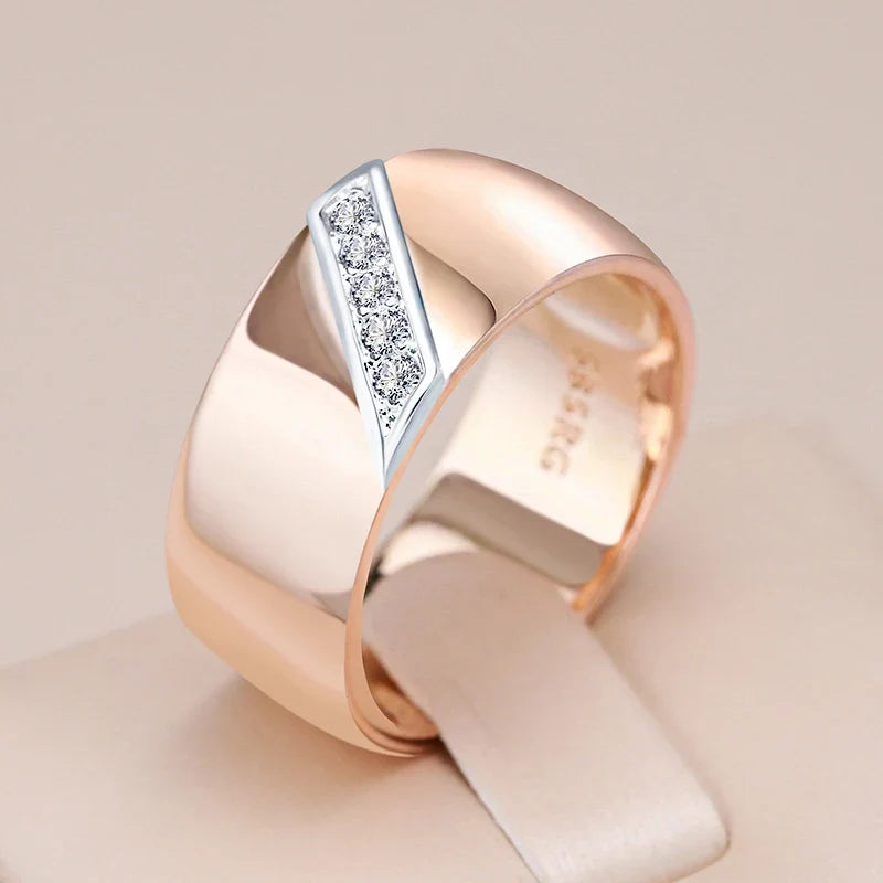 Anillo atemporal multicirconita liso