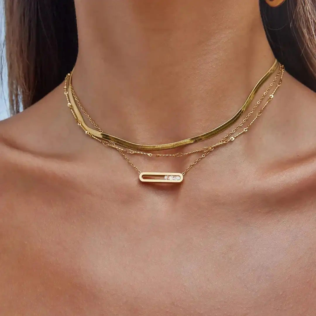 Colgante dorado escultural deslumbrante – imagen 6
