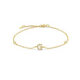 Pulsera inicial con aire de herencia – imagen 12