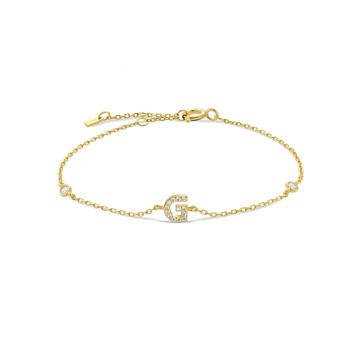 Pulsera inicial con aire de herencia – imagen 12