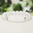 Pulsera elástica de cuentas con barra de piedras preciosas – imagen 7