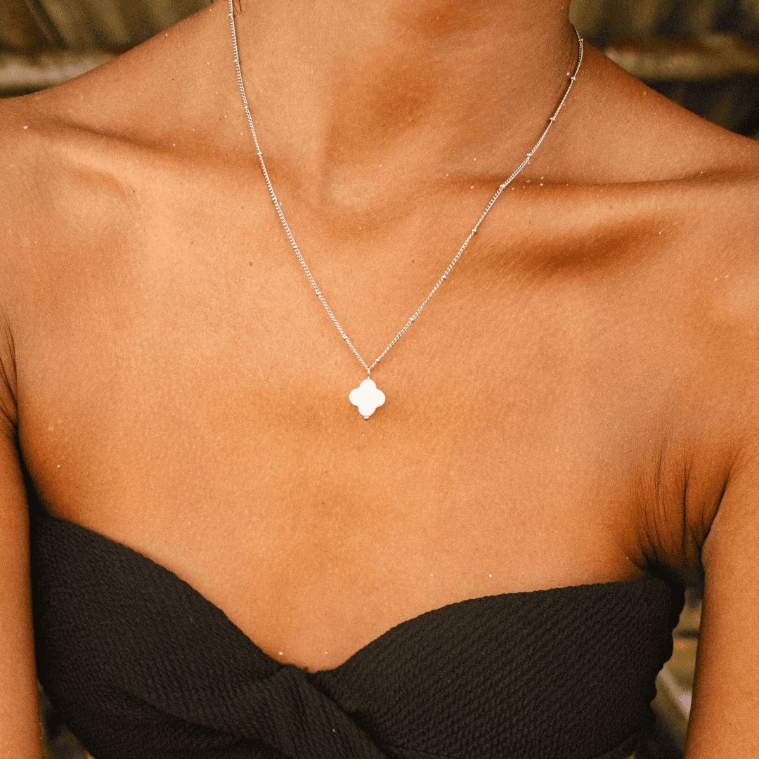 Collar de verano con colgante de azulejo – imagen 3