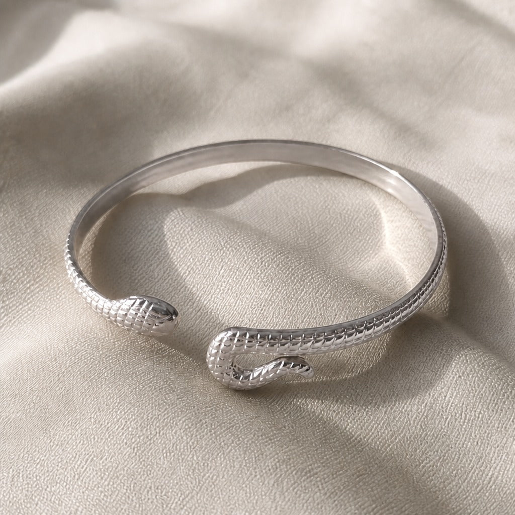 Brazalete abierto en forma de serpiente – imagen 2
