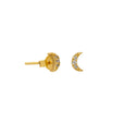 Pendientes micro luna de cristal – imagen 2