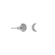 Pendientes micro luna de cristal – imagen 3