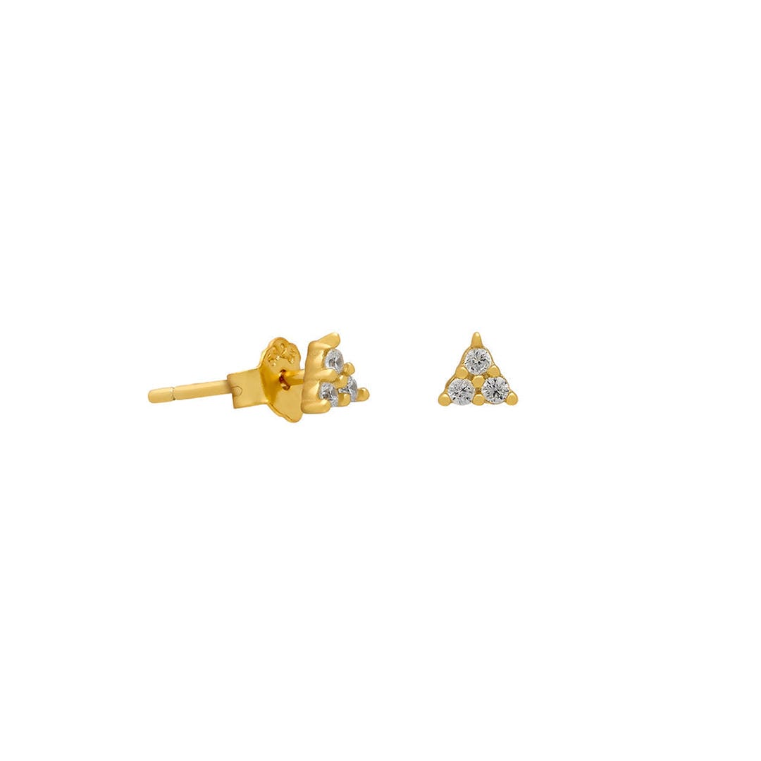 Trío de micro pendientes brillantes – imagen 2