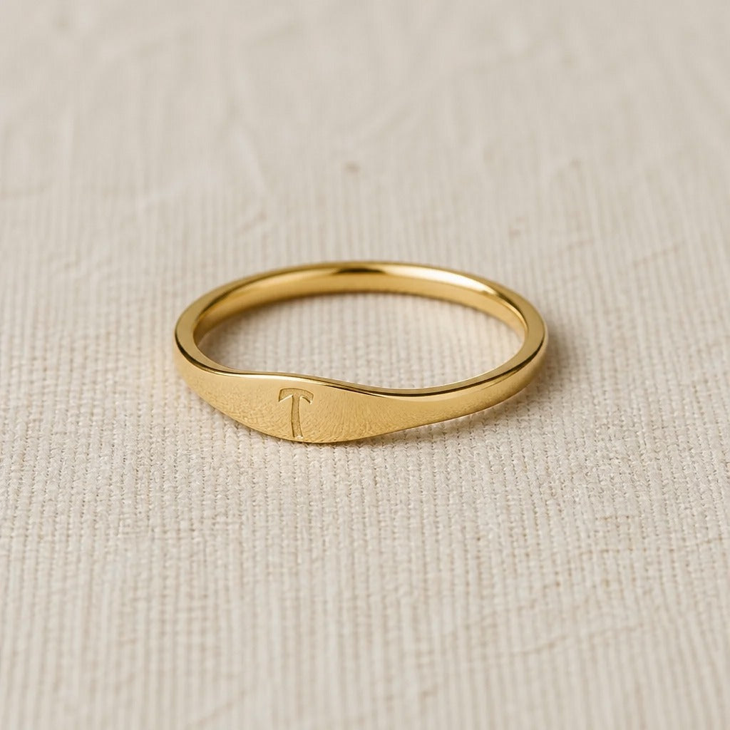 Colección de anillos con letras Liora – imagen 20