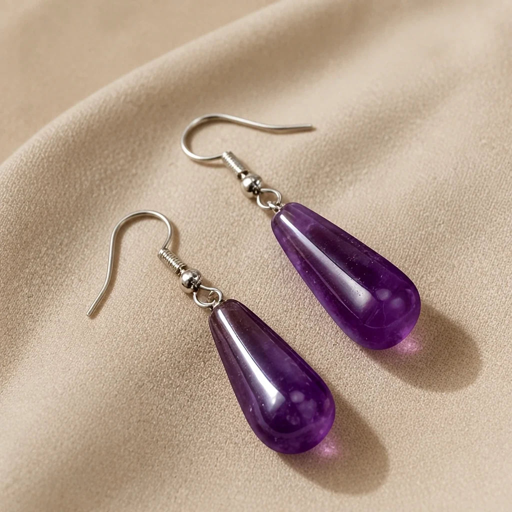 Pendientes de gota con gancho – imagen 2