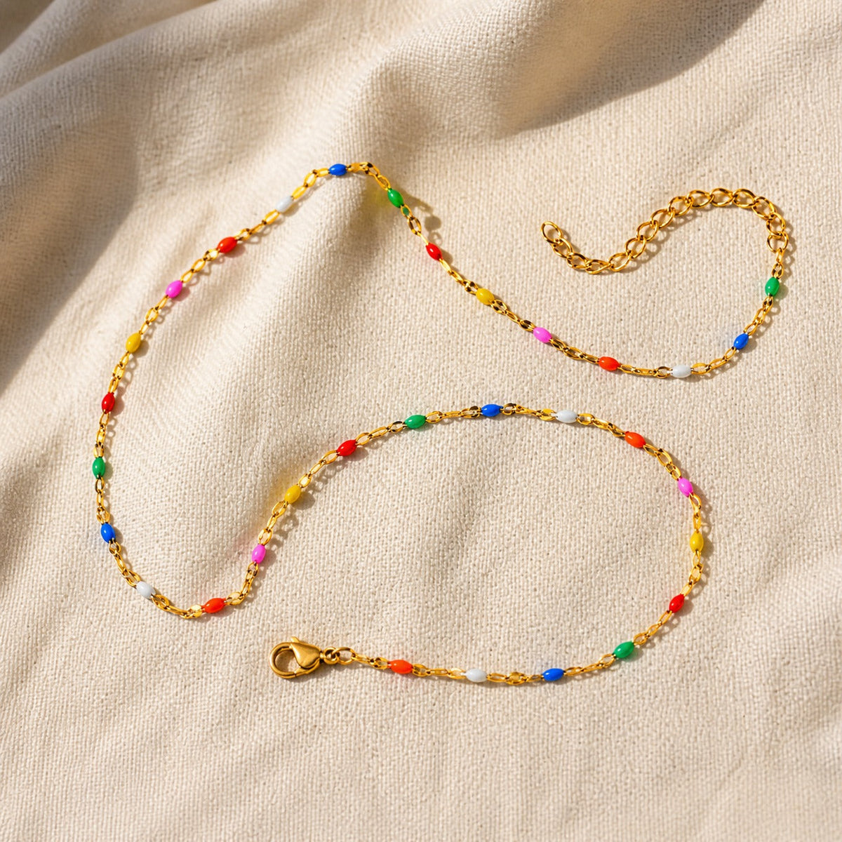 Collar multicolor tropical Aloha