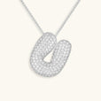 Collar con inicial Bubble de cristales – imagen 52