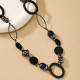 Collar con colgante negro atemporal – imagen 2