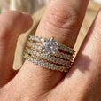 Set de anillos halo radiantes – imagen 4