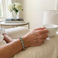 Pulsera dorada Azure Wave – imagen 3