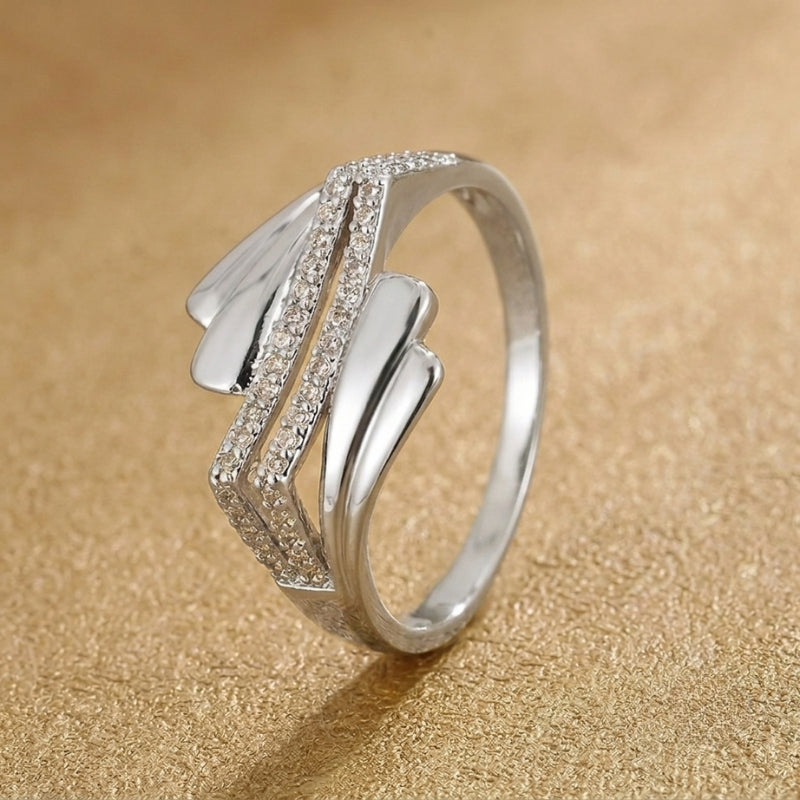 Anillo prestigioso con cruz geométrica – imagen 2