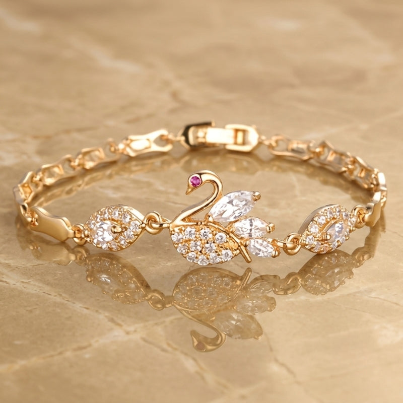 Pulsera clásica con dijes de prestigio