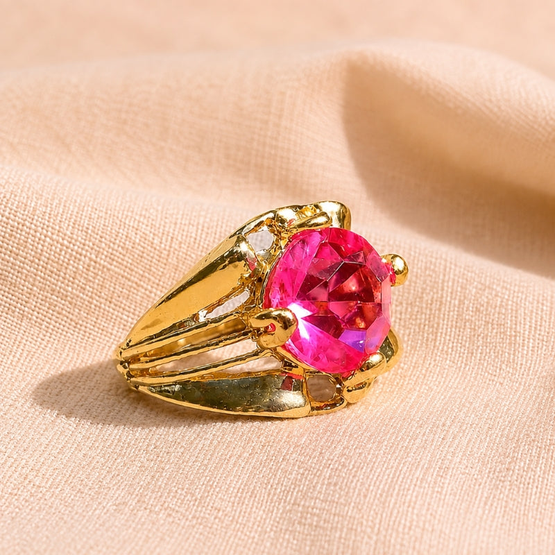 Anillo de banda brillante para el día a día