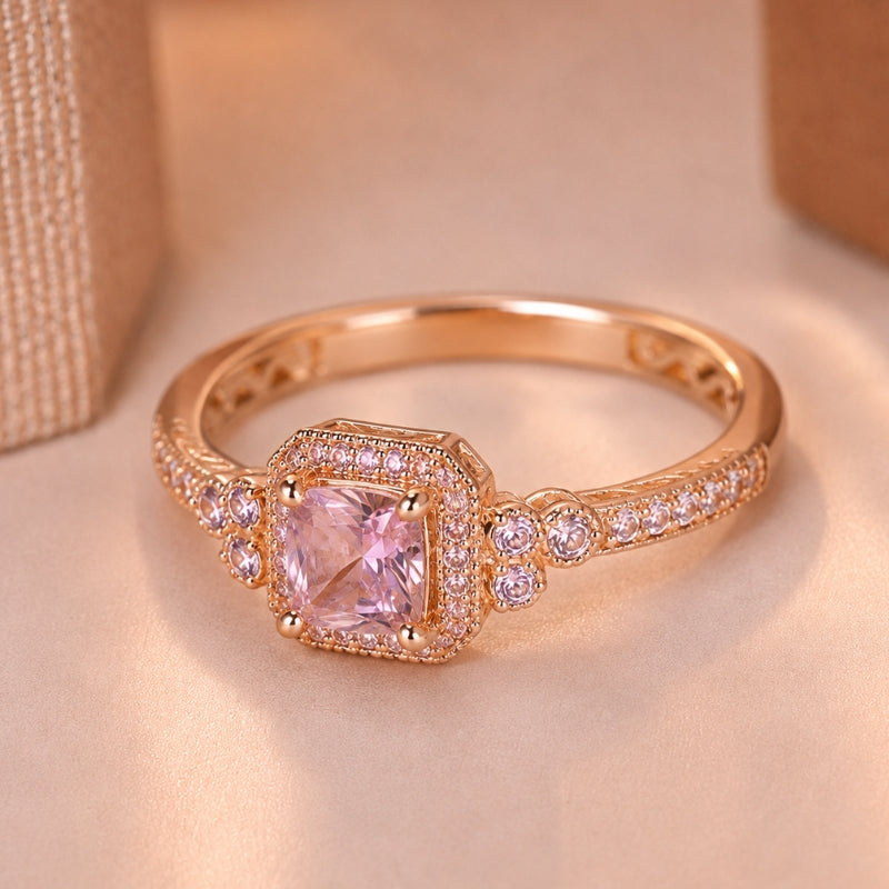 Anillo princesa de circonita brillante