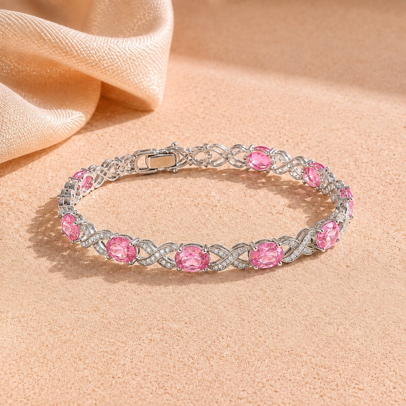 Pulsera atemporal con dije de infinito