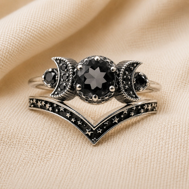 Anillo ovalado de circonita icónico