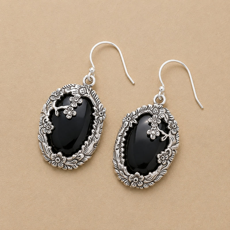 Pendientes de gota bohemios regios