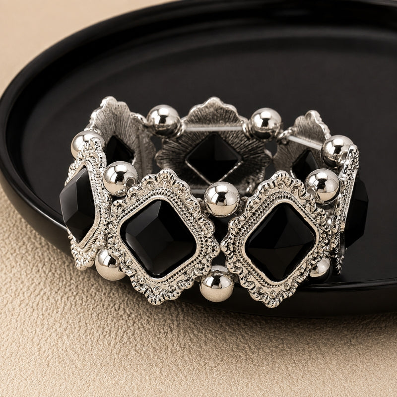 Pulsera de charms de cristal Elite
