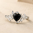 Anillo sofisticado de corazón llamativo – imagen 2
